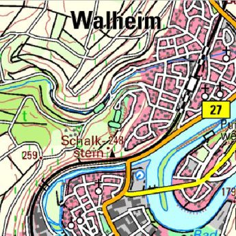 Beispiel DTK50 Rasterkarte