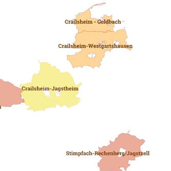 Beispiel Darstellungsdienst für FNO Verfahrensgebiete
