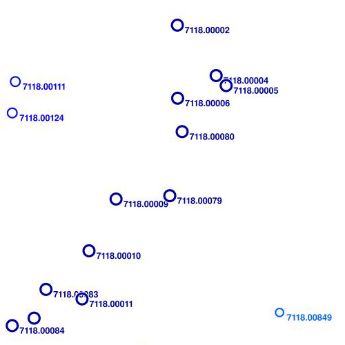 Beispiel Darstellungsdienst Höhenfestpunkte
