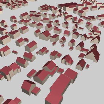 Beispiel 3D Gebäudemodelle LOD2 (Präsentation)